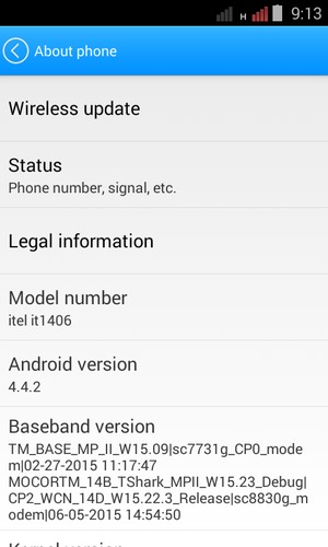 Select Wireless update