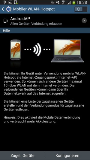 Wählen Sie Konfigurieren