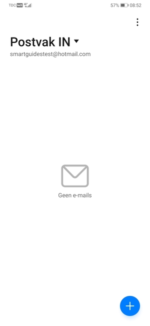 Uw Hotmail is klaar voor gebruik