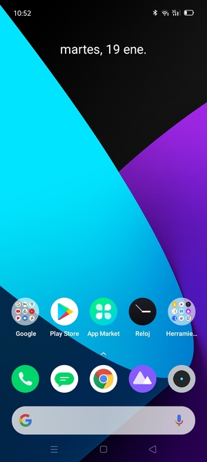 Para cerrar todas las aplicaciones en ejecución, seleccione el botón Aplicaciones recientes
