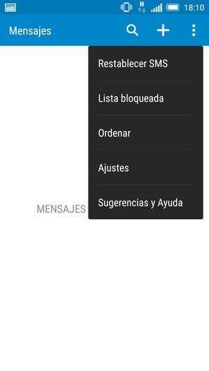 Seleccione Ajustes