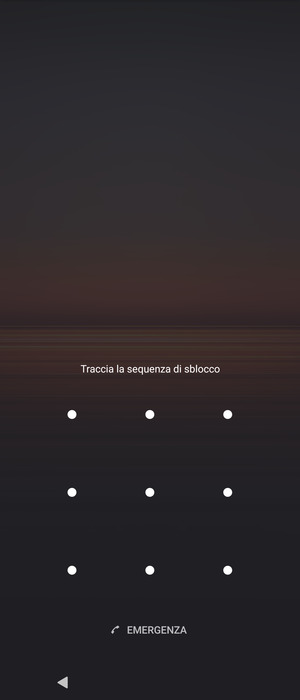 Il tuo telefono è ora protetto dal blocco schermo