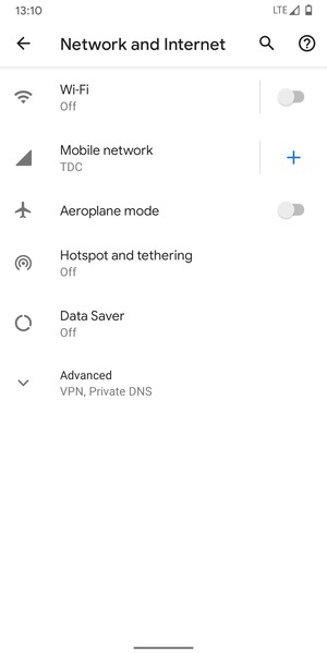 Select Mobile network