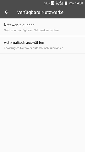 Wählen Sie Netzwerke suchen
