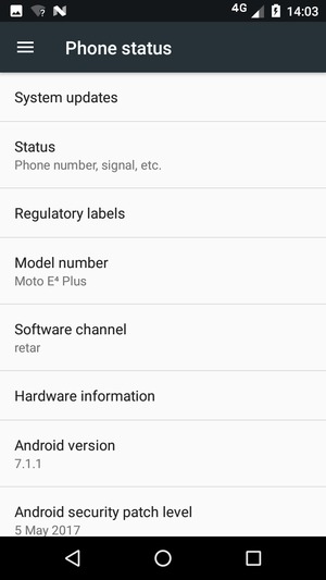 Select System updates