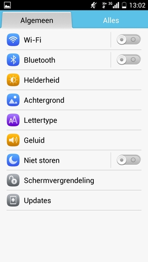 Selecteer Alles / Meer...