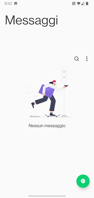 Seleziona il tasto Menu