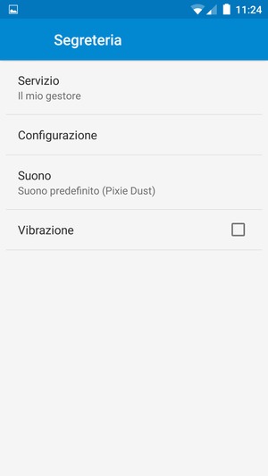 Seleziona Configurazione