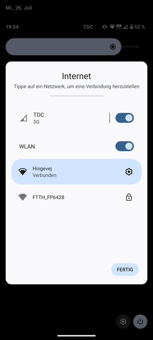 Schalten Sie WLAN aus