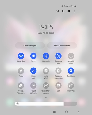 Disattiva Wi-Fi e Bluetooth