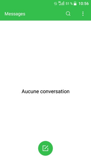 Sélectionnez le bouton du Menu