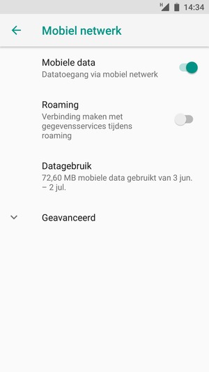 Selecteer Geavanceerd