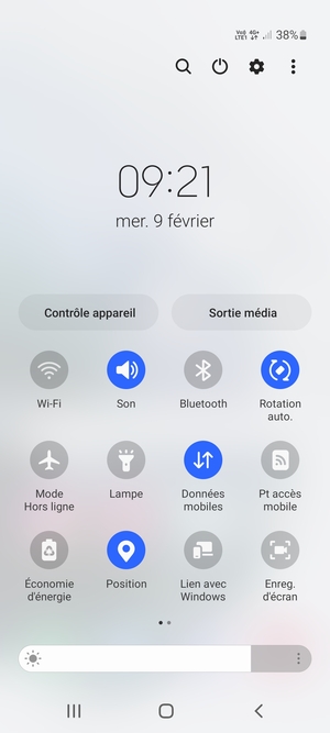 Désactiver le Position