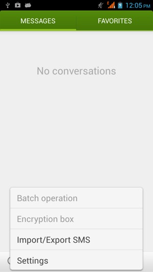 Select Settings