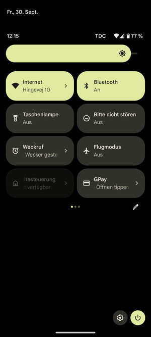 Wählen Sie Internet