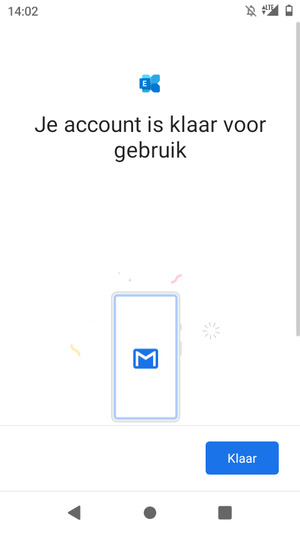 Selecteer Klaar