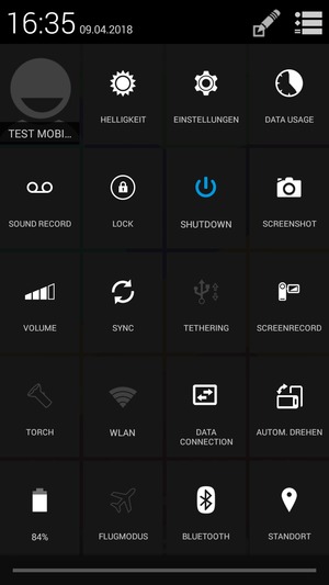 Schalten Sie WLAN und Bluetooth aus