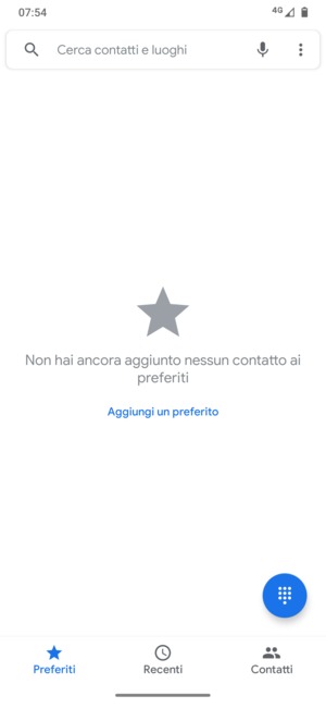 Seleziona Tastiera