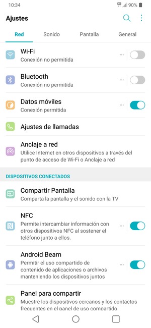 Seleccione Red