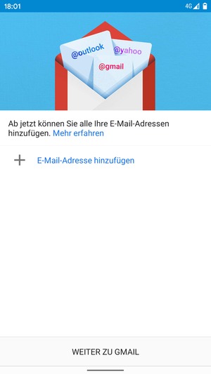 Wählen Sie E-Mail-Adresse hinzufügen
