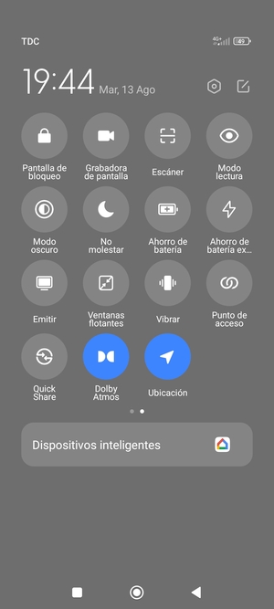 Desactive Ubicación