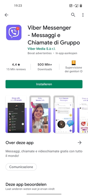 Selecteer Installeren