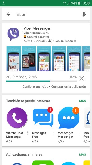 Espere a que el proceso de instalación finalice