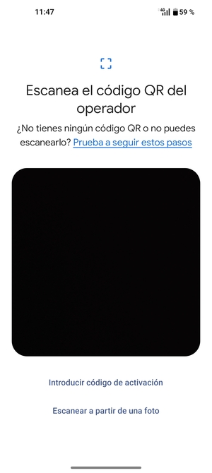 Escanea el código QR