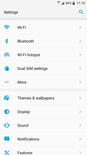 Select Wi-Fi