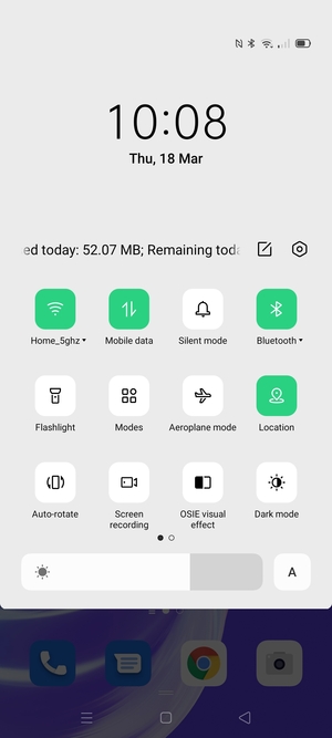 Turn off Wi-Fi and Bluetooth