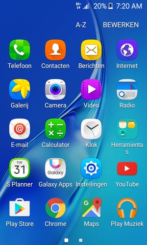 Selecteer E-mail
