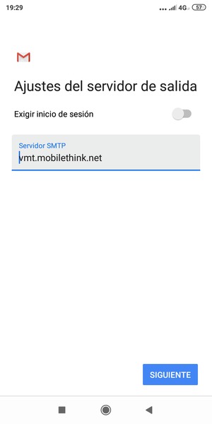 Desactive Exigir inicio de sesión y seleccione SIGUIENTE