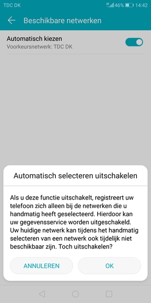 Selecteer OK