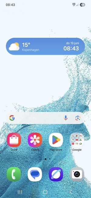 Selecteer Google