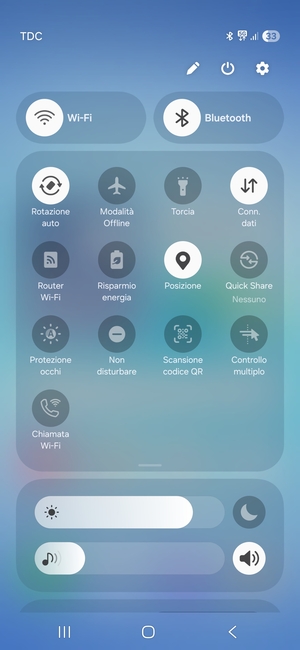 Disattiva Wi-Fi e Bluetooth