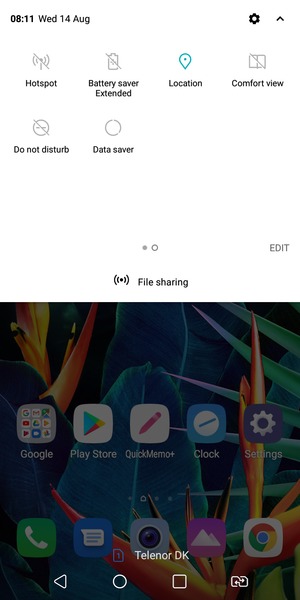 Turn off  Location