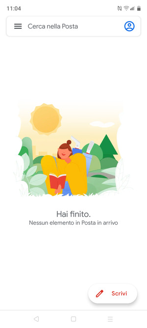 Il tuo account è pronto per l'uso