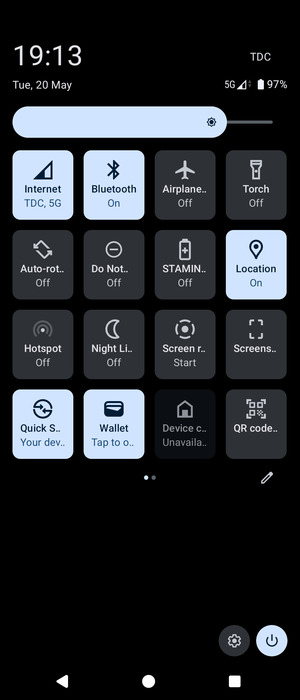 Select Bluetooth
