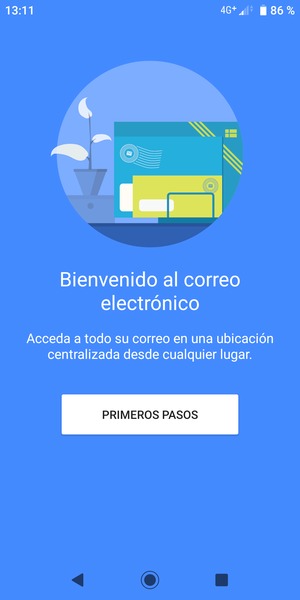 Seleccione PRIMEROS PASOS