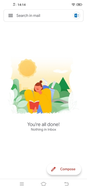 Your Hotmail is ready to use