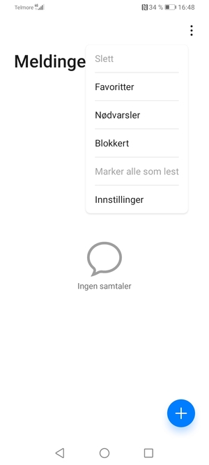 Velg Innstillinger