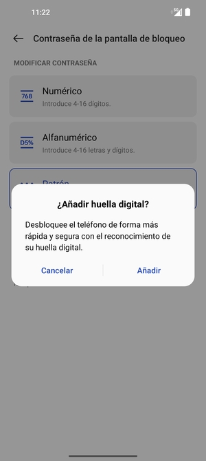 Seleccione la opción deseada