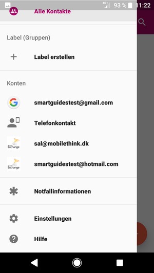 Wählen Sie Einstellungen