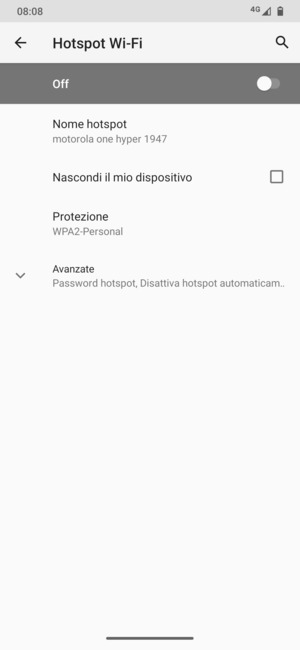 Seleziona Avanzate