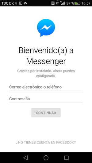 Su aplicación está lista para usar