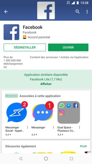 Sélectionnez OUVRIR