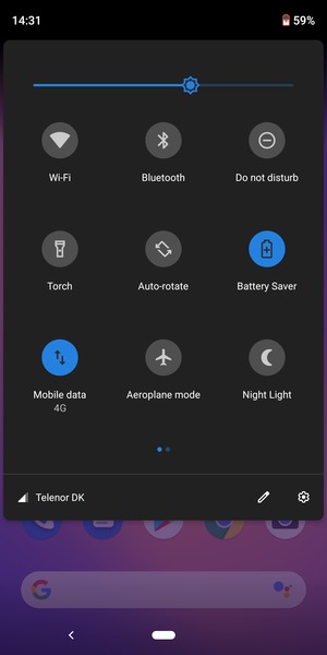 Select the Settings button