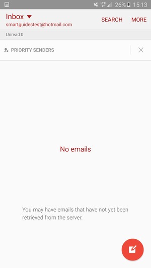 Your Hotmail is ready to use