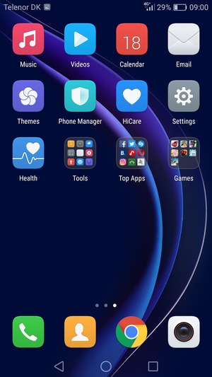 Select Settings