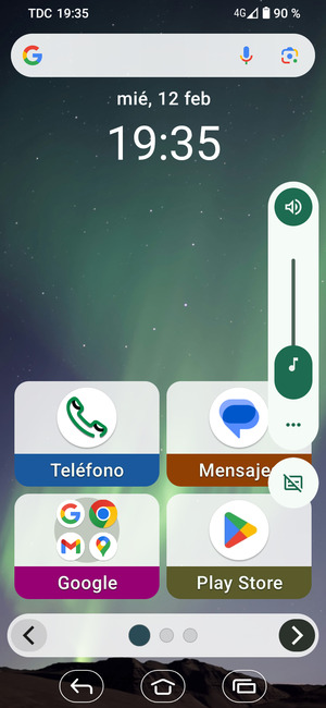 Para cambiar el perfil de sonido, seleccione Sonido